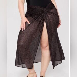 Swim cover up sarong